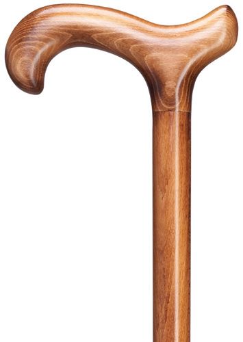 Ramin Wood Walking Cane with Derby Handle-Classy Walking Canes