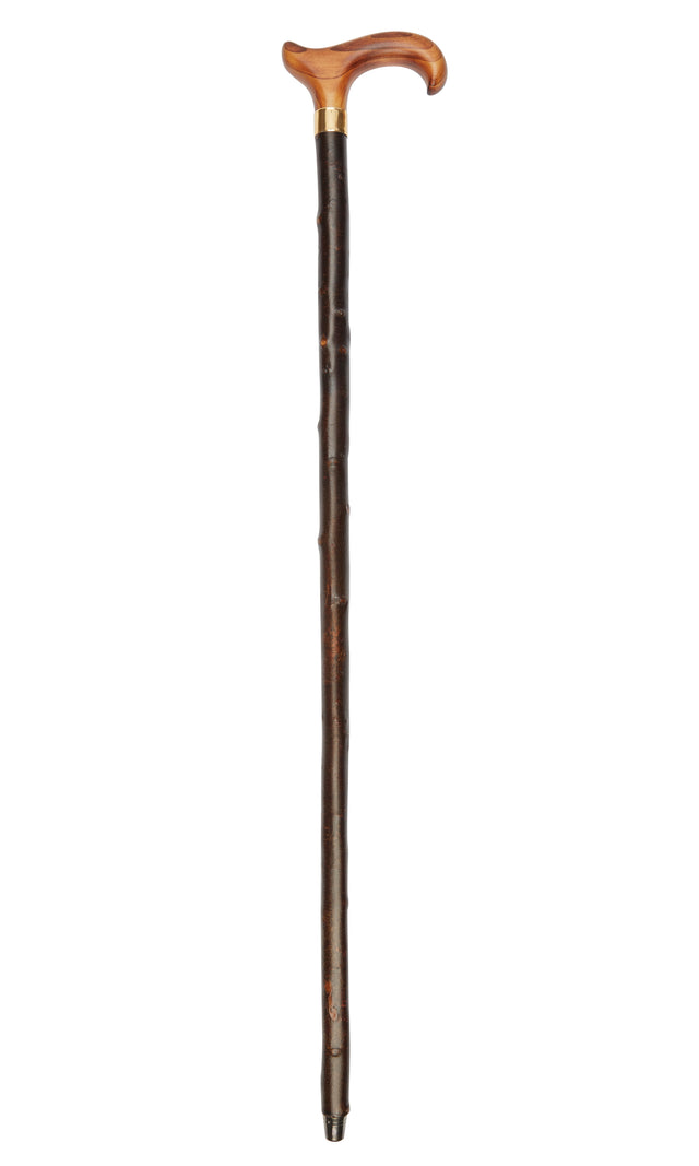 Blackthorn Shaft with Derby Handle-Classy Walking Canes