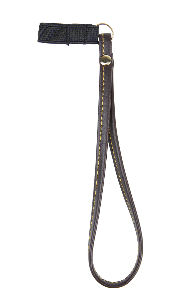 Brown Leather Wrist Strap for Canes-Classy Walking Canes