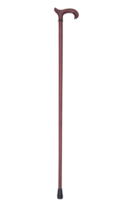 Natural Eco Derby Cane in Heather Red-Classy Walking Canes