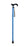 Folding Cane in Blue with Silicone Handle-Classy Walking Canes