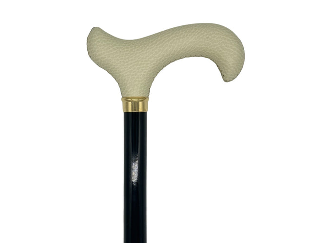 Classy Derby in Ivory Italian Leather-Limited Addition-Classy Walking Canes