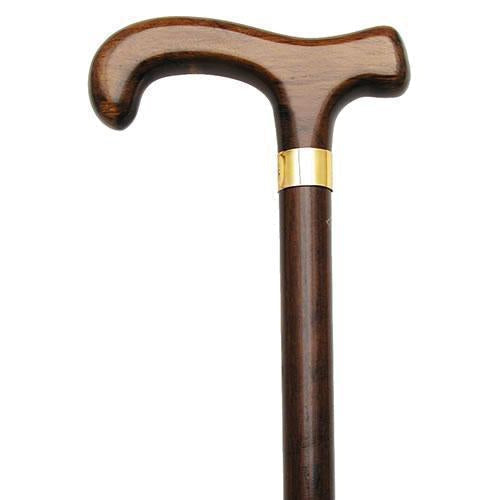 Classy Hercules Derby Handle Extra Tall Walnut 500 lbs. – Classy Walking Canes