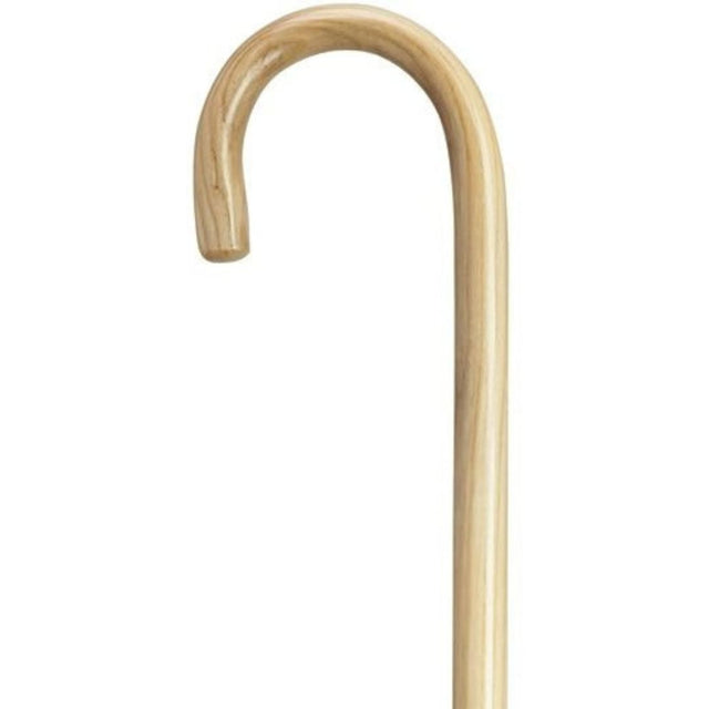 Classy Walking Cane 1 inch Crook in Natural 36 inches Tall-Classy Walking Canes