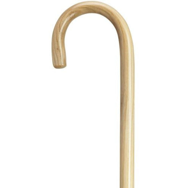 Classy Walking Cane 1 inch Tall Crook in Natural-Classy Walking Canes