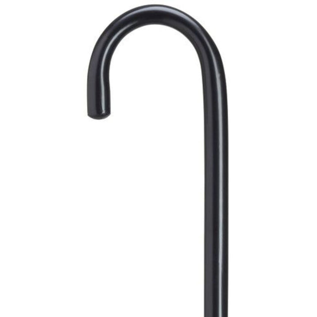 Classy Walking Cane 7/8 inch Crook in Black 36 inches tall-Classy Walking Canes