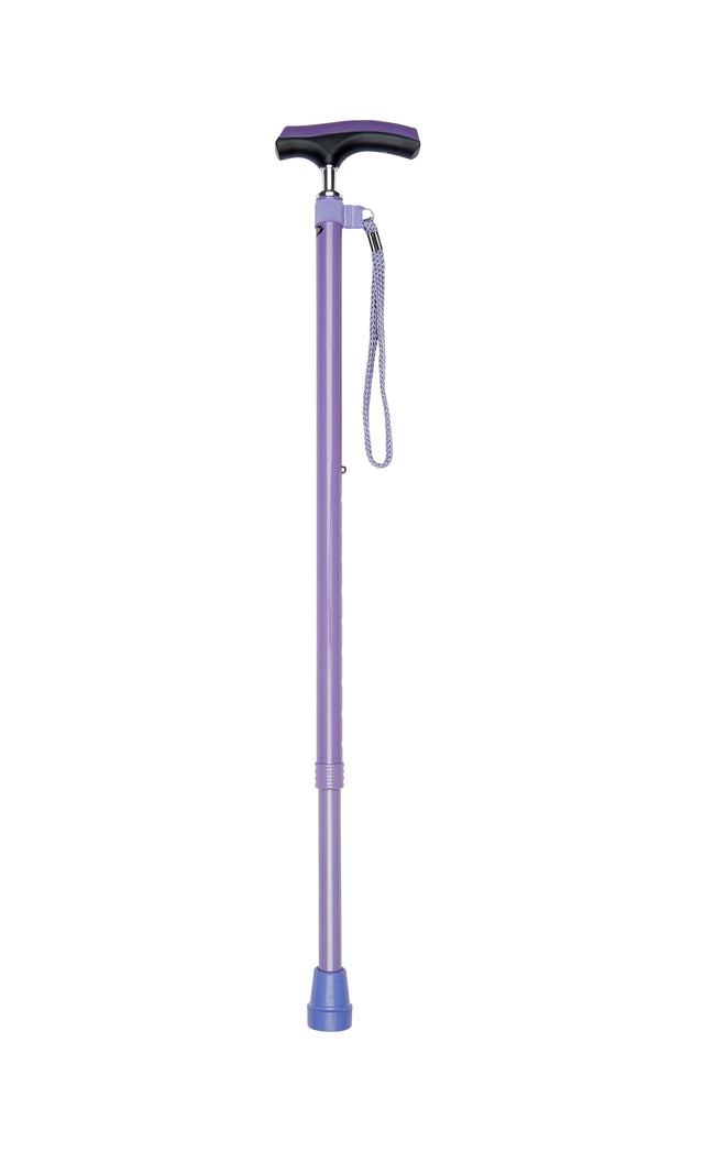 Comfy Grip Handle with Adjustable Height in Lilac-Classy Walking Canes