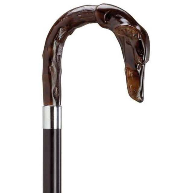 Crook Hound Head-Classy Walking Canes