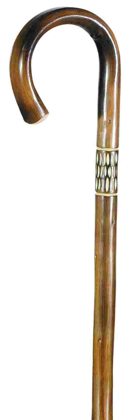 Gents Chestnut Crook-Classy Walking Canes