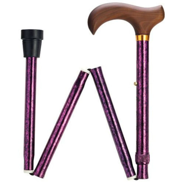 Granite Series in Purple-Classy Walking Canes