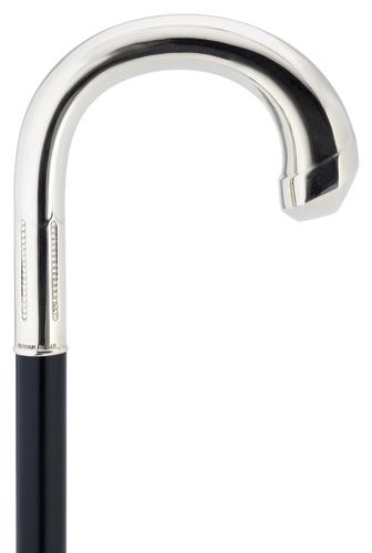 Hexagon Bulb Nose Alpacca Cane-Classy Walking Canes