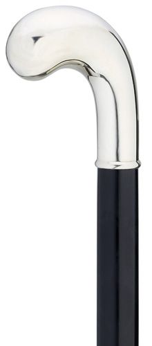 Ladies Alpacca Silver Golf Shape Handle-Classy Walking Canes