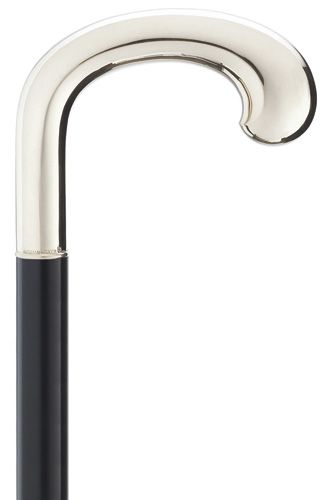Opera Shape Alpacca Cane-Classy Walking Canes