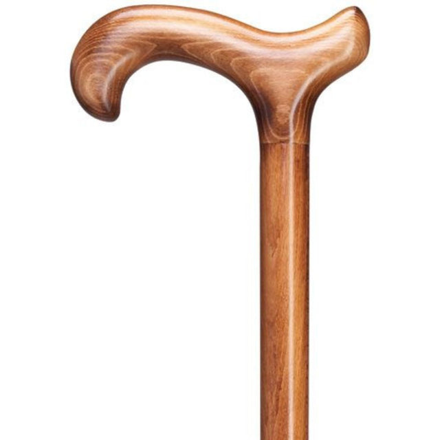 Ramin Wood Walking Cane with Derby Handle-Classy Walking Canes