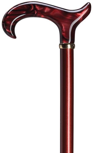 Ruby Pearl Walking Cane-Classy Walking Canes