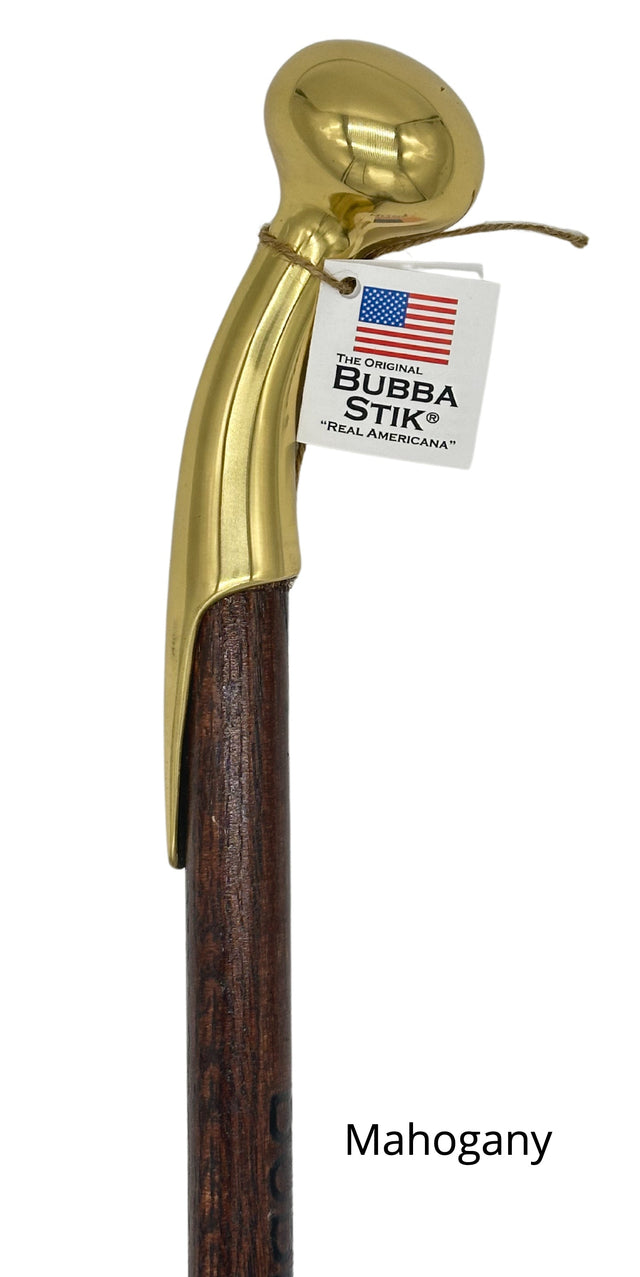 The Original Bubba Stick Brass 39 inches-Classy Walking Canes