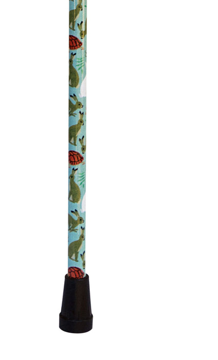 Adjustable Fashionable Hare and Tortoise-Classy Walking Canes