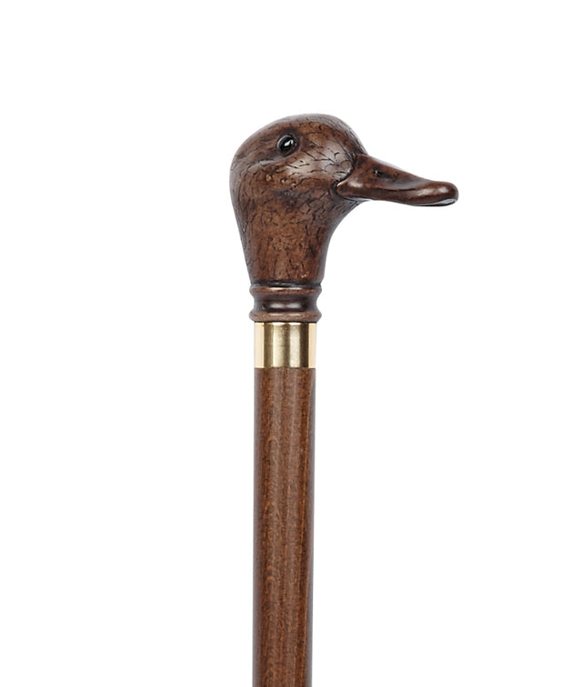Ziggy Moulded Duck Head on a Maple Shaft-Classy Walking Canes