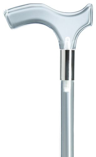 Ladies Lucite Derby Handle Cane