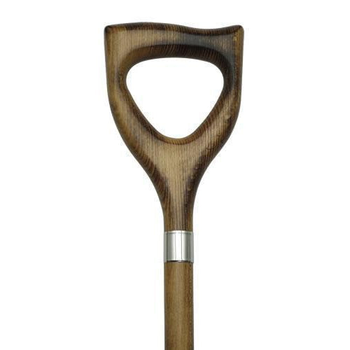 Imported Shovel Handle Scorched-Classy Walking Canes