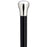 Alpacca Silver Straight Formal Cap-Classy Walking Canes