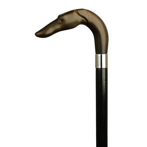 Russian Hound "L" shape Brown-Classy Walking Canes