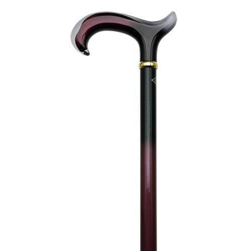 Burgundy and Black Tease-Classy Walking Canes