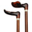 Amber-Cherry Palm Grip Left Handed-Classy Walking Canes