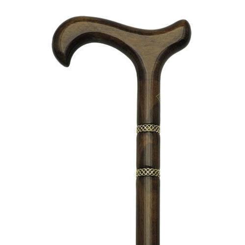 Bijoux Walnut Unisex Walking Cane-Classy Walking Canes
