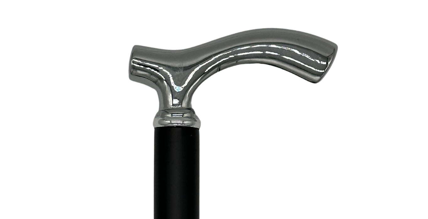 Classy Canes Chrome Plated Fritz Style Handle-Classy Walking Canes