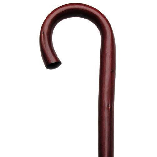 Classy Burgundy Crook Handled-Classy Walking Canes