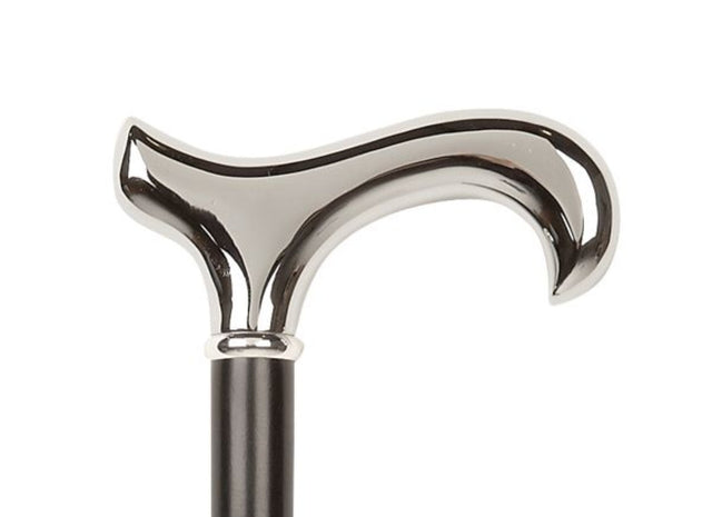 Classy Canes Chrome Plated Derby Style Handle-Classy Walking Canes