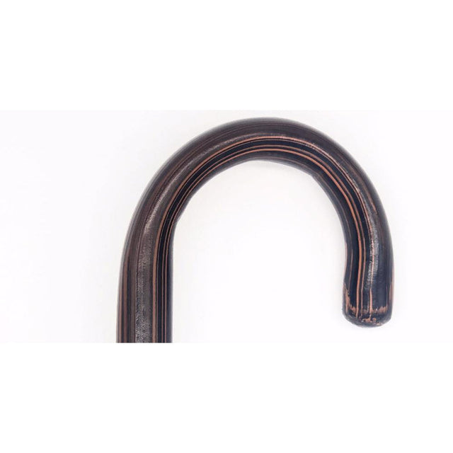 Classy Walking Cane 1 inch Crook in Premium Finish Ebony 36 inches-Classy Walking Canes