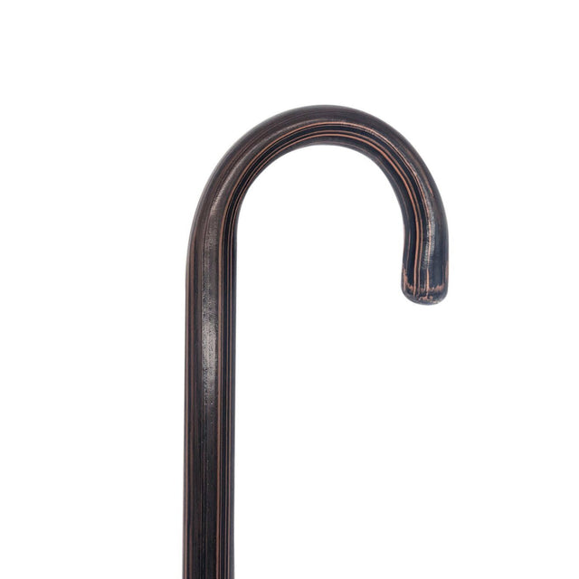 Classy Walking Cane 1 inch Crook in Premium Finish Ebony 36 inches-Classy Walking Canes