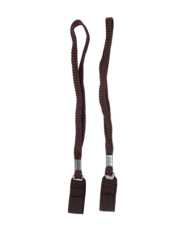 Classy Walking Cane Brown Elastic Wrist Strap - Pair-Classy Walking Canes