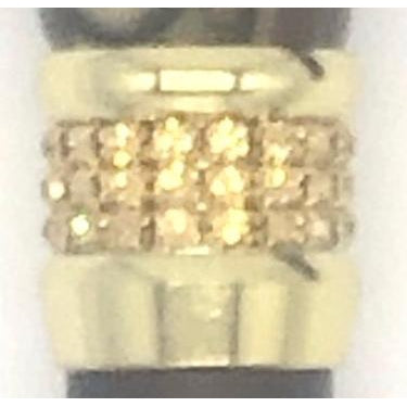 Classy Walking Canes Adjustable Fashionable Bronze Rhinestone and Pearls-Classy Walking Canes