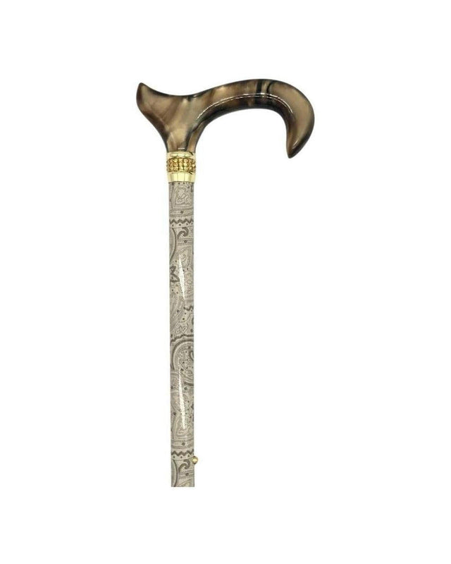 Classy Walking Canes Adjustable Fashionable Khaki Rhinestone and Pearls-Classy Walking Canes