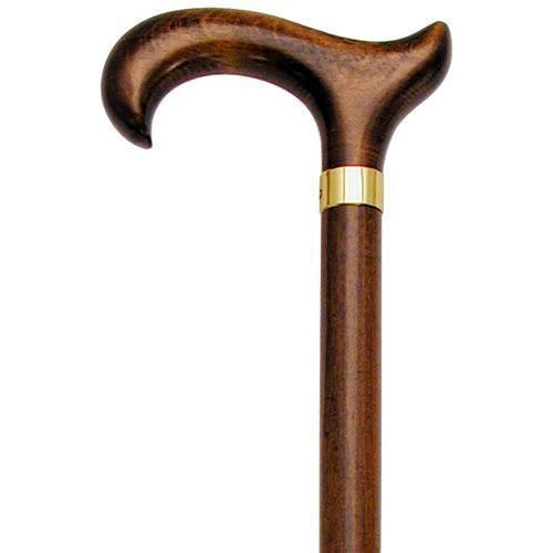 Classy Walnut Extra Tall Cane-Classy Walking Canes