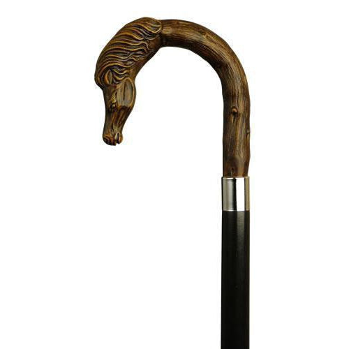 Crook Horse Head Cane-Classy Walking Canes