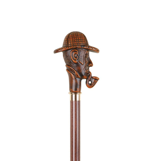 Decorative Moulded Sherlock Holmes-Classy Walking Canes