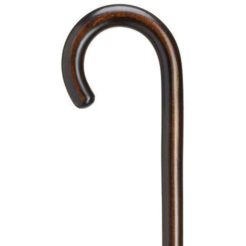 Ebony Finish Crook Handle-Classy Walking Canes
