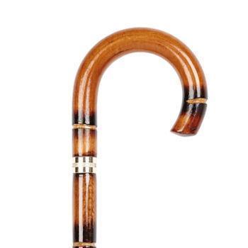Imitation Bamboo Crook Cane for Classic Style & Support Use