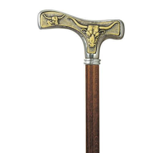 Longhorn Walking Stick-Classy Walking Canes