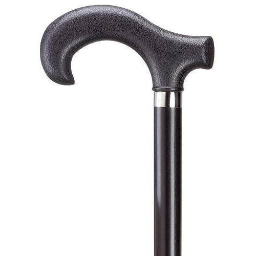 Men's Derby Hook Shape-Black-Classy Walking Canes