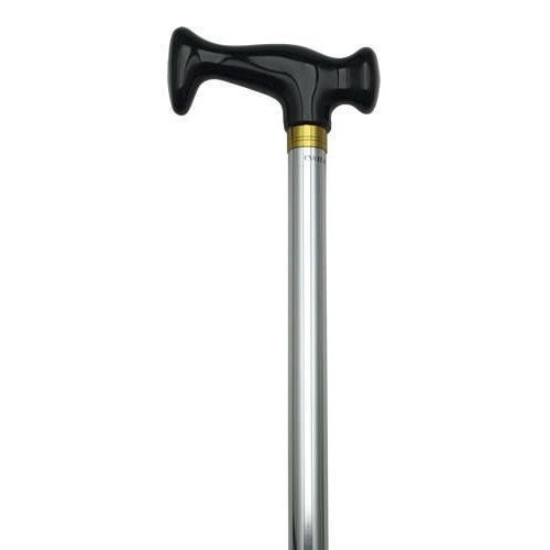 Unisex "J" Handle Chrome-Classy Walking Canes