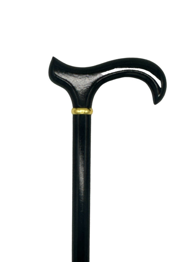 Wooden Classy Walking Cane in Black-Classy Walking Canes