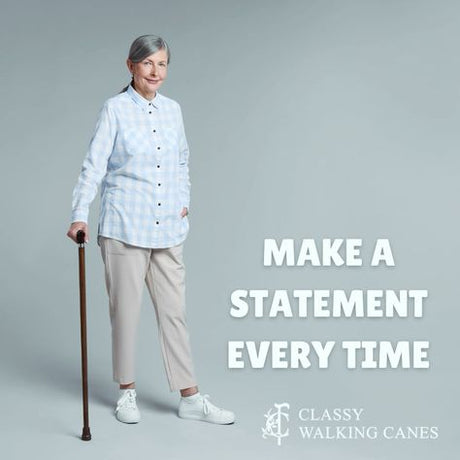 Make a Statement Every Time with a Walking Cane: Functionality and Fashion Combined
