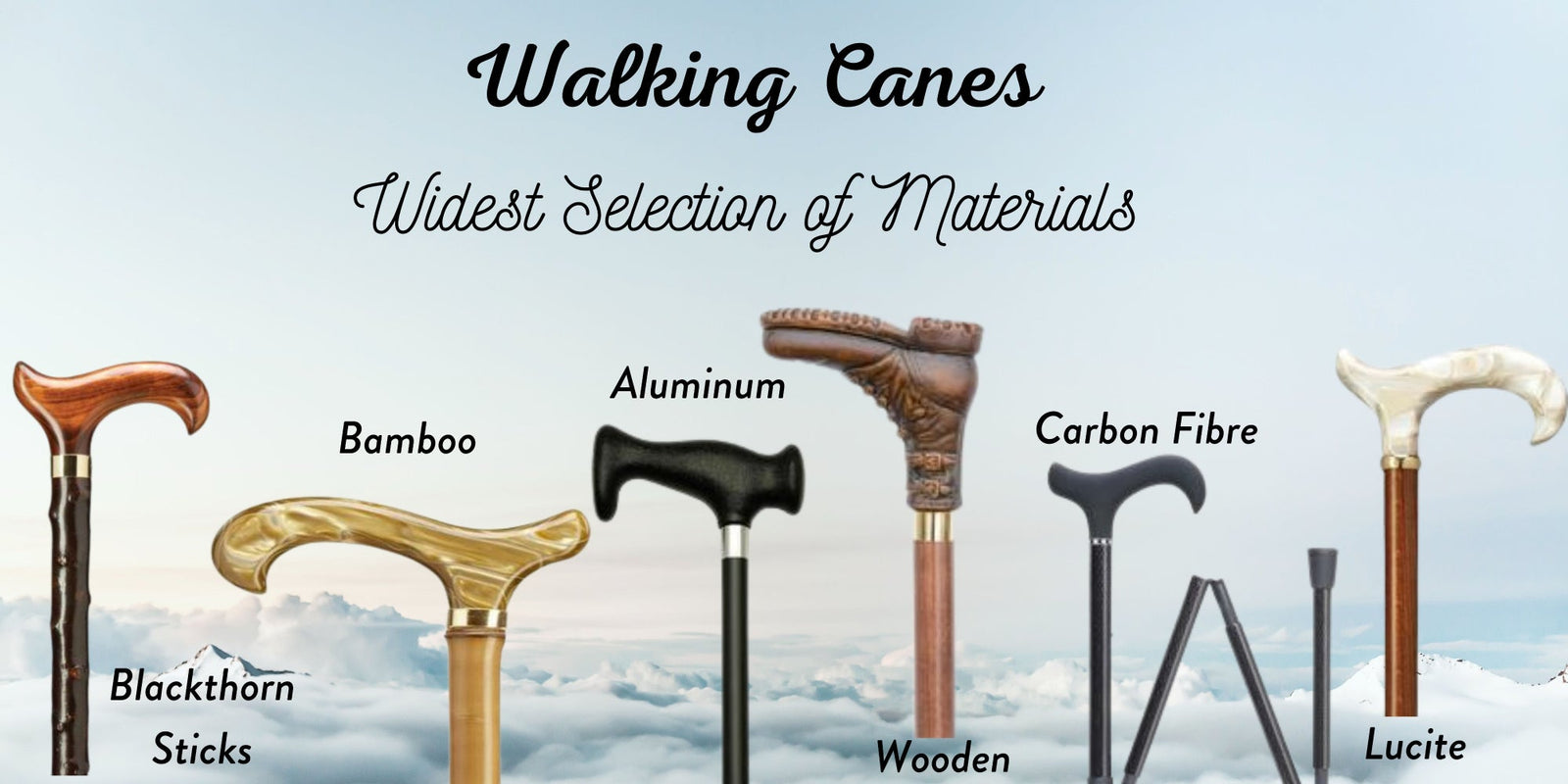 All You Need To Know About Different Materials Of Walking Canes