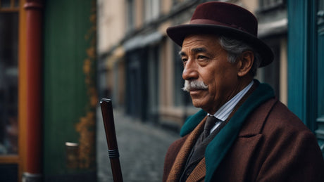 Which Walking Cane Material is Best for a Tall Gent?