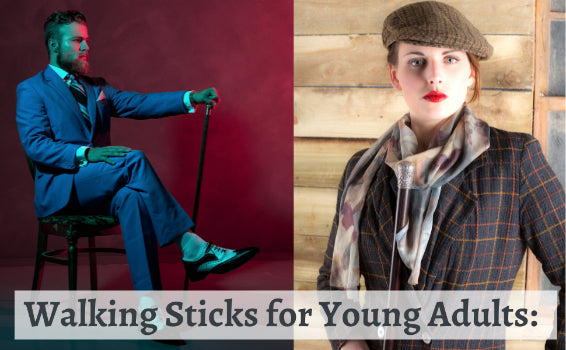 Walking Sticks for Young Adults: All About the Cool Cane Collection!